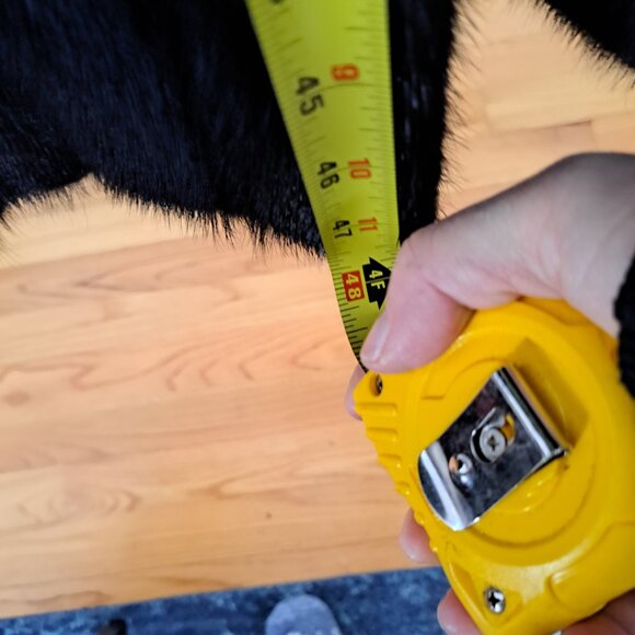 MINK COAT GENUINE FULL LENGTH 48IN SIZE 10 EXCELLENT CONDITION  48long 24in slee - Picture 16 of 16